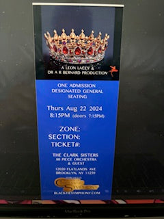 Black Tie Color Tickets