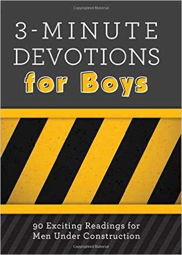 3 Minute Devotions for Boys
