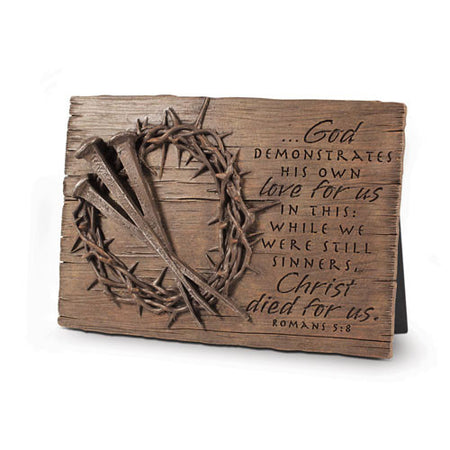 Crown Of Thorns Desk Plaque
