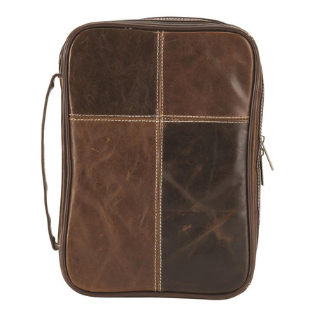 Bible Case Tan brown Large Leather