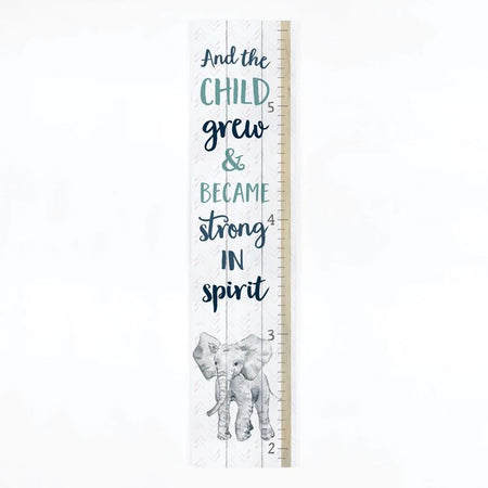 And the Child Grew Growth Chart