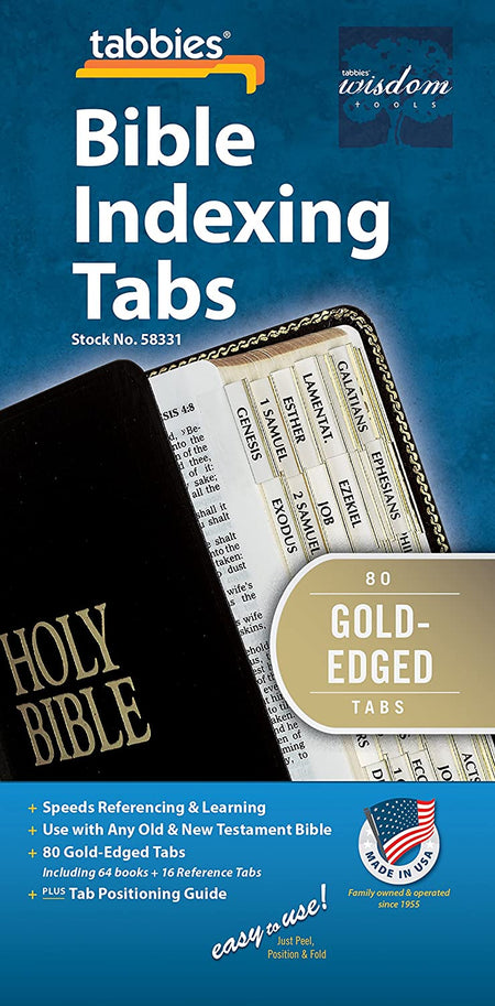 Bible Indexing Tabs Old & New testament