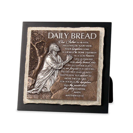 Daily Bread-Our Father Sculpture Plaque