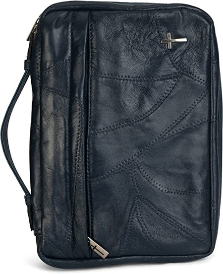 Bible Cover Patchwork Leather