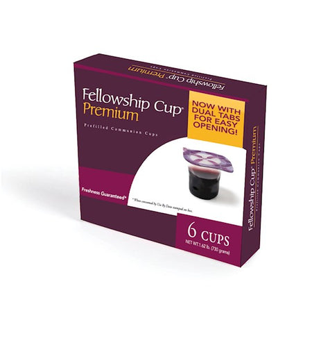 Fellowship Communion Prefilled Cups With Soft Wafer