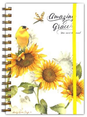 Amazing Grace Spiral Journal
