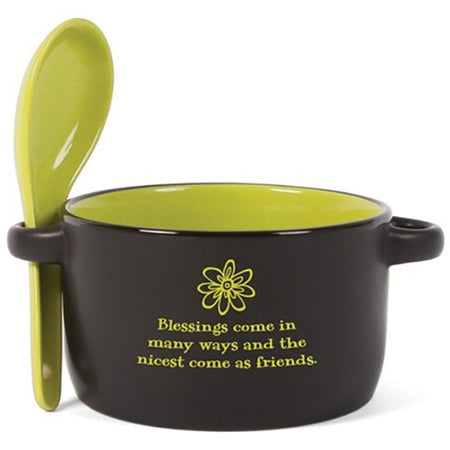 Blessings Come in Many Ways Bowl w/Spoon