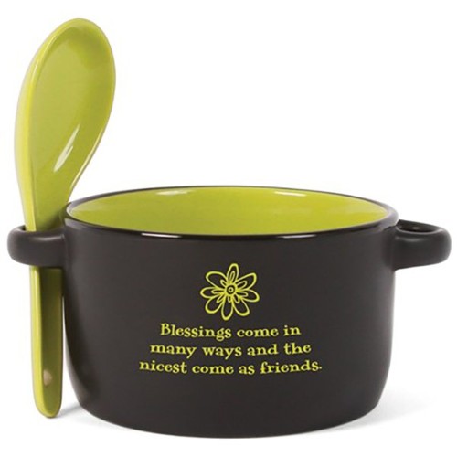 Blessings Come in Many Ways Bowl w/Spoon