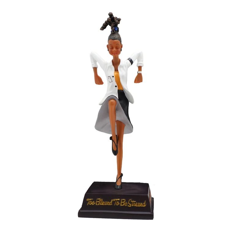 To Blessed to be Stressed Figurine