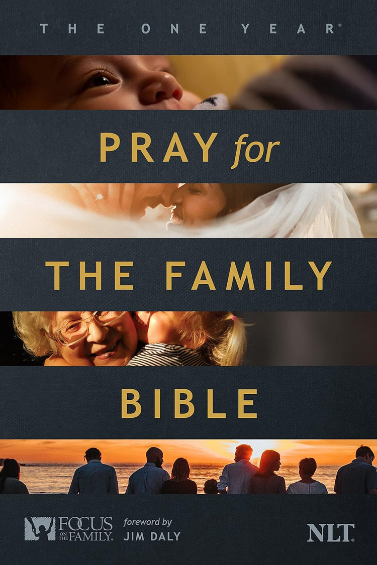 NLT One Year Pray For Your Family Bible SC