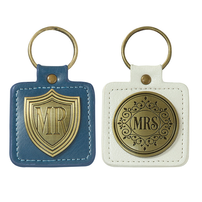 Mr & Mrs Lux Leather Kingring Set