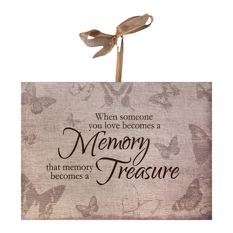 Memory Inspirational Ceramic Plaque