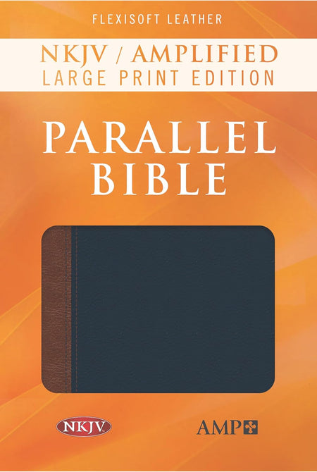 NKJV Amplified Parallel Bible large Print Flexisoft