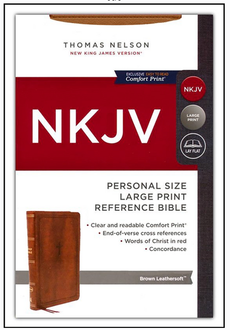 NKJV Thomas Nelson Personal Size Large Print Reference Bible