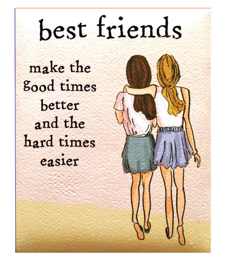 Best Friends Magnet