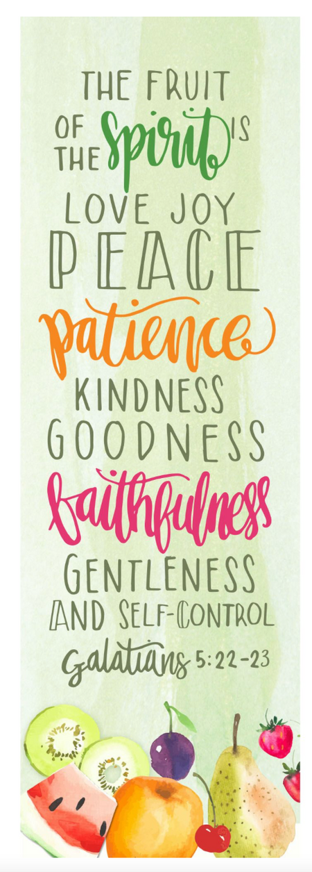 Fruit of the Spirit Bookmark
