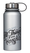 Scripture Stainless Steel Water Bottles