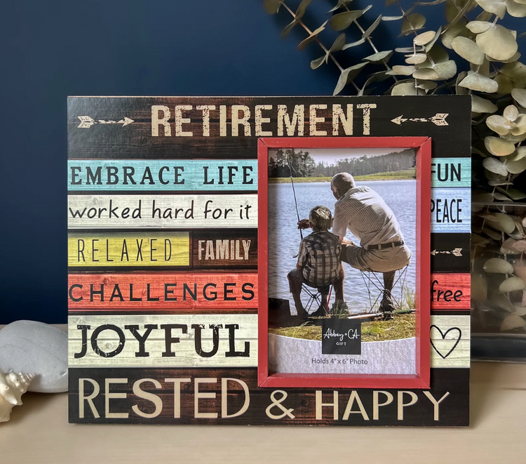 Retirement Picture Frame