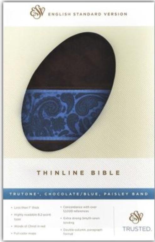 ESV Thinline Bible Paisley Band Design