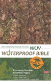 Waterproof Durable New Testament with Psalms and Proverbs Camouflage Compact Bibles