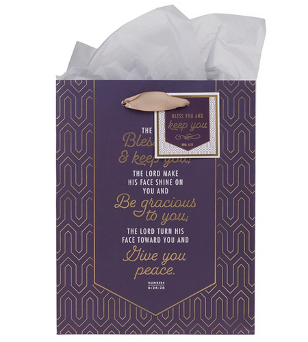 The Lord & Bless You & Keep You, Gift Bag, Medium