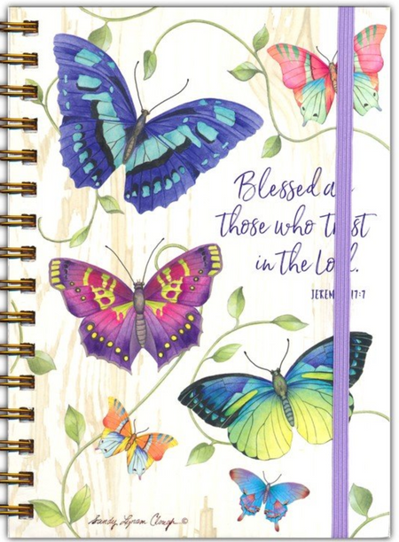Blessed Butterfly, Spiral Bound Journal