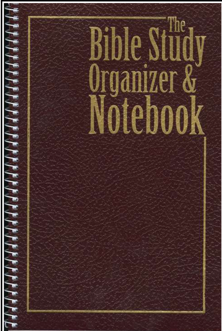 The Bible Study Organizer & Notebook