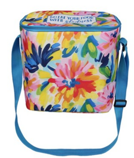 Ecclesiastes 9:7, Multi Floral Cooler Bag