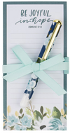 Christian Art Notepad and Pen Set