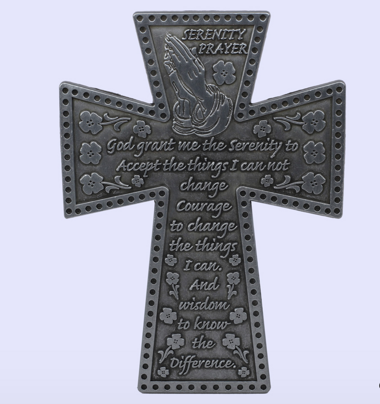 Wall Cross Serenity Prayer