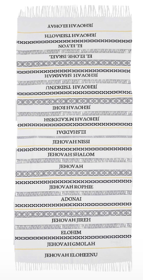 Shawl Fashion Prayer - Names of God