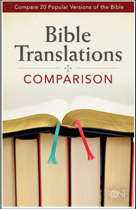 Bible Translations: Comparison Pamphlet