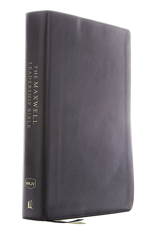 NKJV Maxwell Leadership Bible Black leathersoft