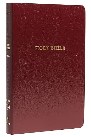 KJV Gift and Award Holy Bible Letter Comfort Print Leatherflex