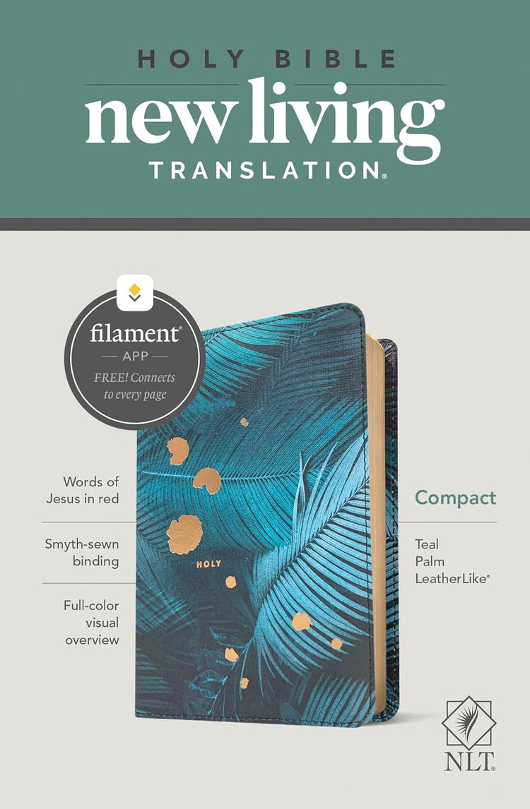 NLT Compact Bible Filament-Enabled Edition LeatherLike