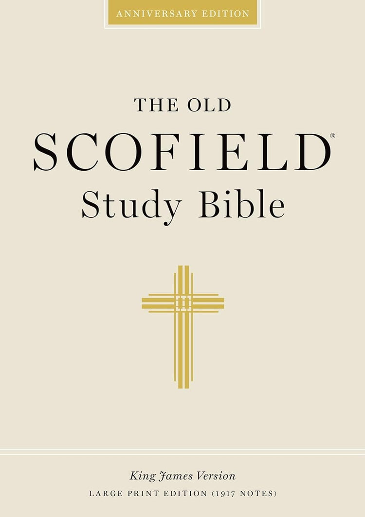 KJV Scofield Study Bible Hardcover Large Print