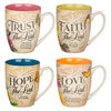 Faith Trust Hope & Love Mug Srt