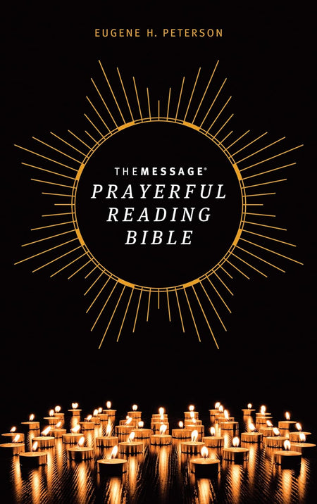 Message Prayerful Reading Bible Hardcover
