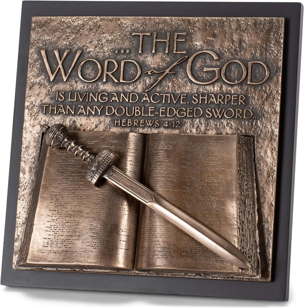 Word of God Sculpture Plaque