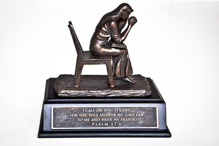 Praying Woman Small Sculpture