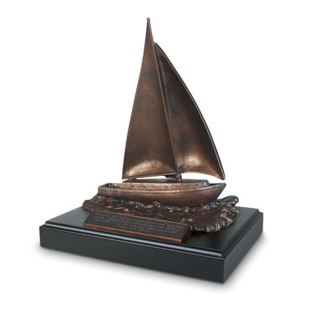 SAILBOAT SCULPTURE JEREMIAH 29:11