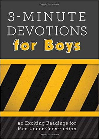 3 Minute Devotions for Boys