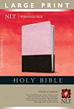 NLT PERSONAL LARGE PRINT HOLY BIBLE PINK/BROWN LL