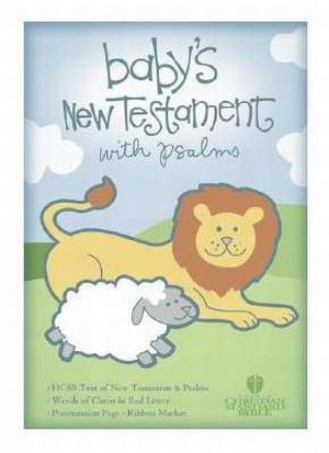 HCSB BABYS NEW TESTAMENT PINK WITH PSALMS