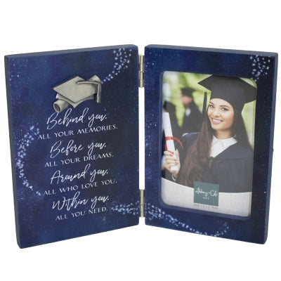 Behind You Grad Hinge Frame w/Plate for Engraving