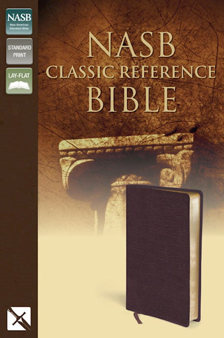 NASB Study Bible Burgundy Bonded Leather