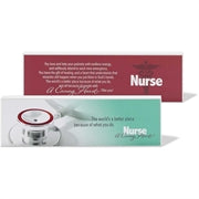 Caring Heart Nurse Plaque