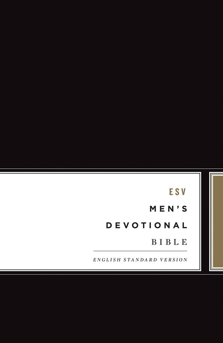 ESV Men's Devotional Bible Black Trutone