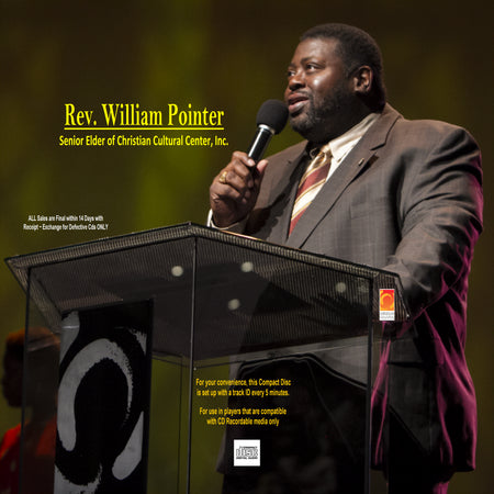 WILLIAM POINTER CD-MARCH 1, 2020 8:00am “Vision That Goes All The Way”