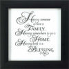 Black Glass Frames with Calligraphy Assorted